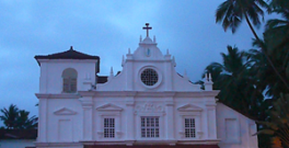 Our-Lady-of-Snows church,-Rachol,Goa