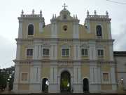 Our-Lady-of-Snows church,-Raia,-Goa
