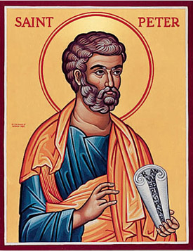 St Peter Patron of the Church and Fishermen