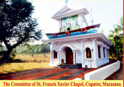 St Francis Xavier Chapel,Macasana, Goa